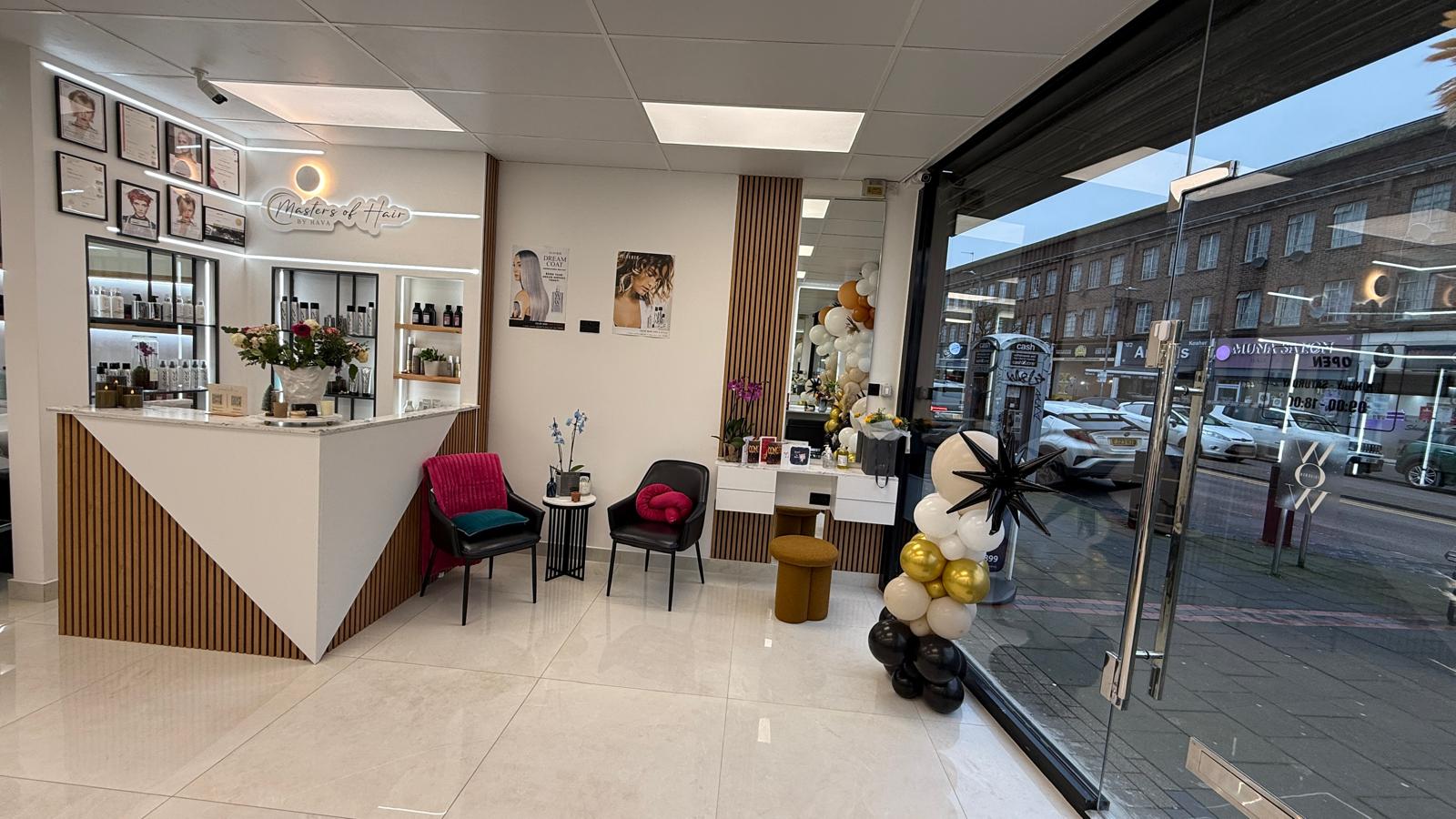 Salon Stylist Area